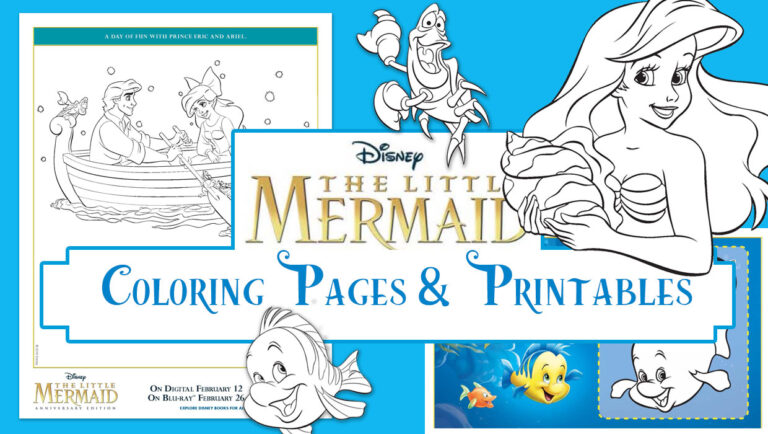 Little Mermaid Printables (Free!) - Find a Free Printable