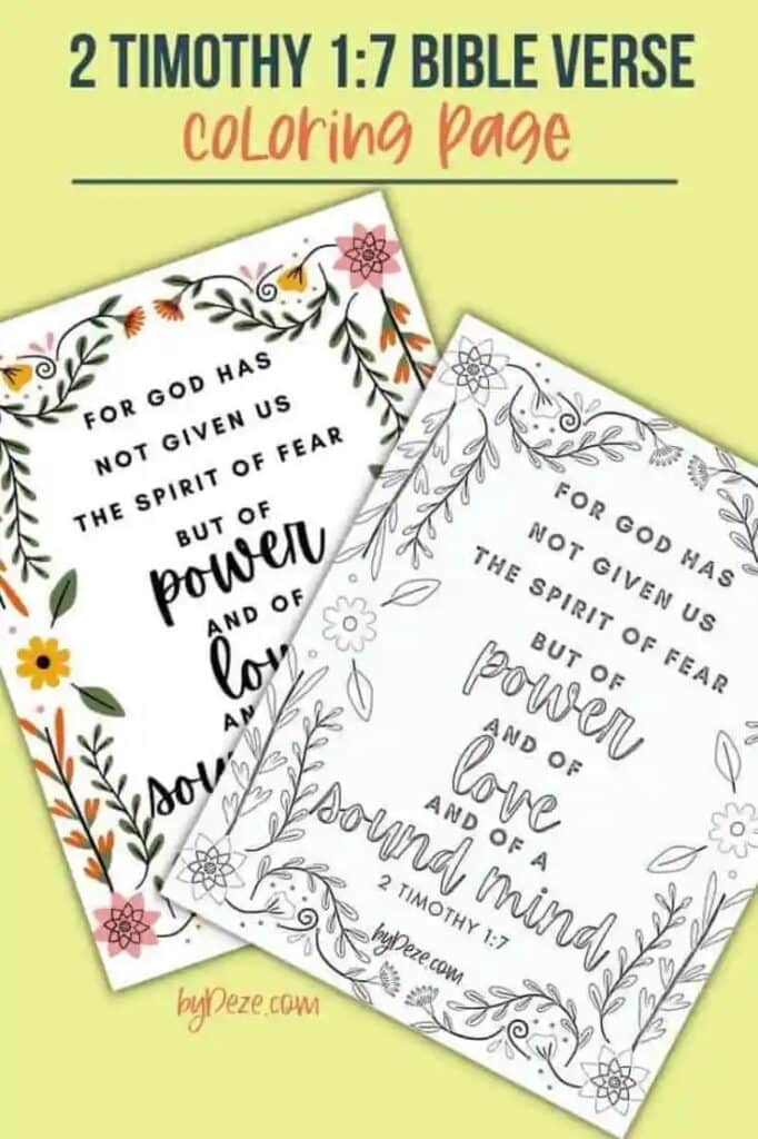 Free Adult Coloring Bible Verses Printables_5 - Find a Free Printable