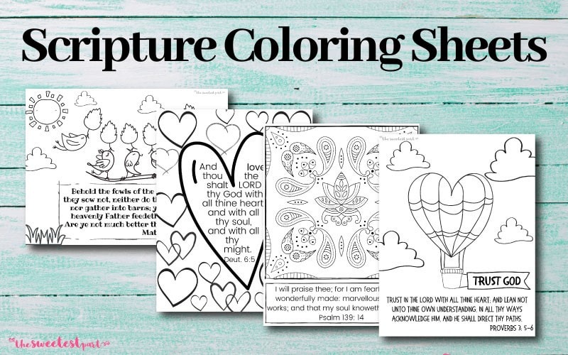Free Adult Coloring Bible Verses Printables - Find a Free Printable
