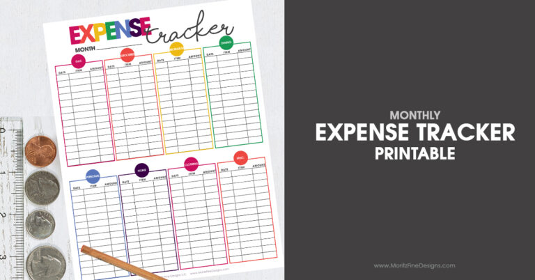 Free Printable Expense Trackers - Find a Free Printable