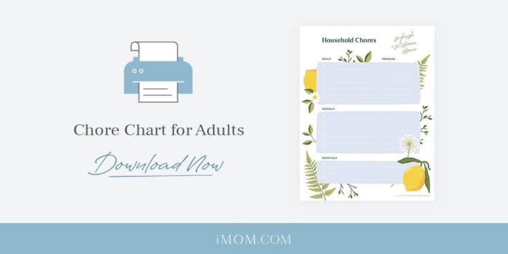 chore charts for adults