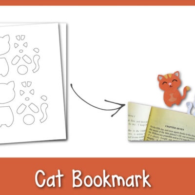 Cat Bookmark Craft