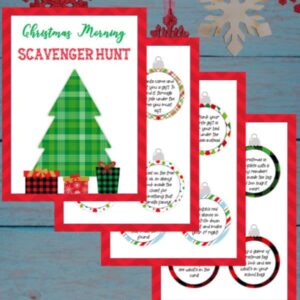 Christmas Scavenger Hunt Clues