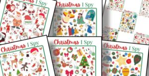 Christmas I-Spy Printable