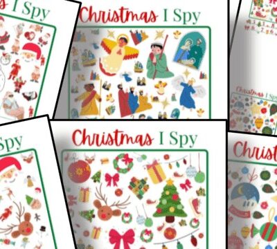 Christmas I-Spy Printable