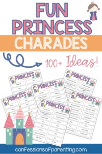 Princess Charades Ideas