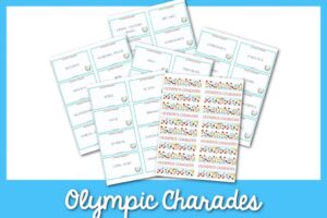 Olympic Charade Cards