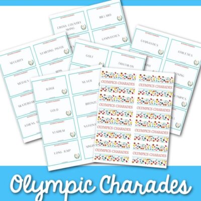 Olympic Charade Cards