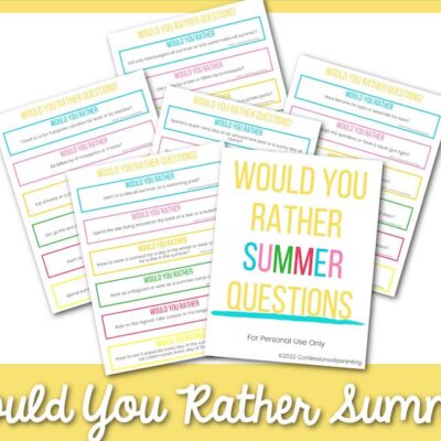 Would You Rather Summer Questions