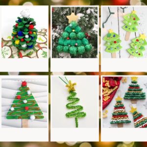 DIY Christmas tree for kids