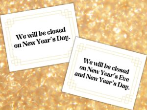 adorable printable signage for new year