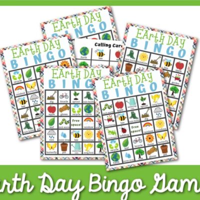 Earth Day Bingo Cards