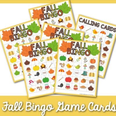 Fall Bingo Printable