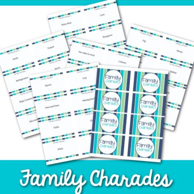 Family Charade Cards