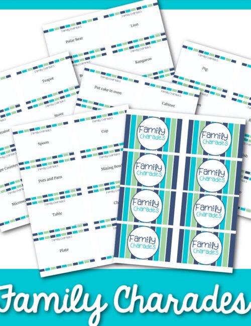 Best Space Charades with Printable Cards - Find a Free Printable