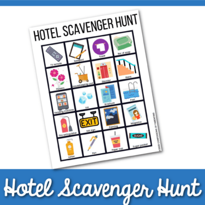 Hotel Scavenger Hunt