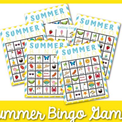 Best Summer Bingo Printable