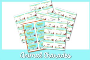100 Animal Charades