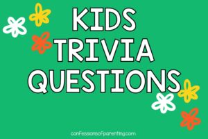 Trivia Questions for kids