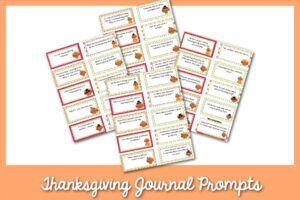 50 Thanksgiving Journal Prompts