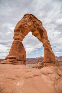 stone arch in national park