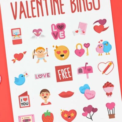 Printable Valentine Bingo