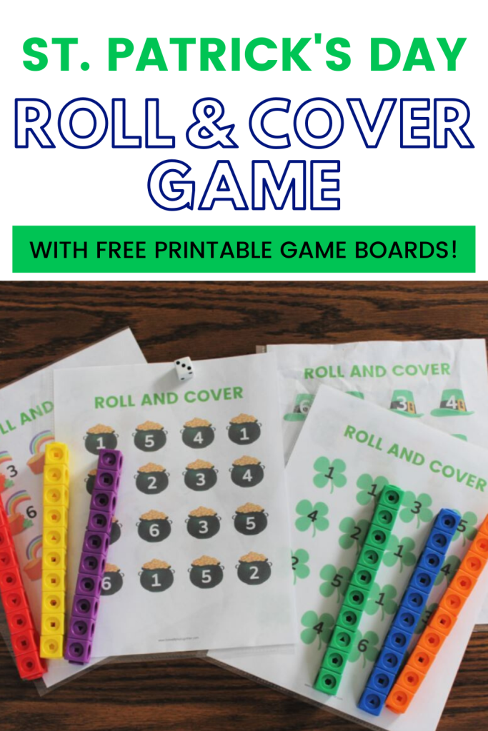 Roll & Cover Game for St. Patrick's Day