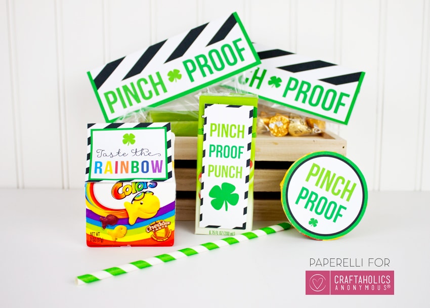 Pinch Proof Food Tag Printable