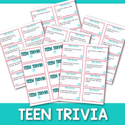 Teen Trivia Questions