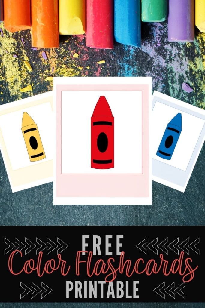 Free Color Flashcards Printable Pin