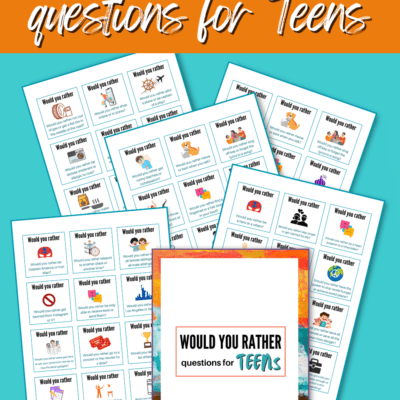 Would You Rather Cards for Teens