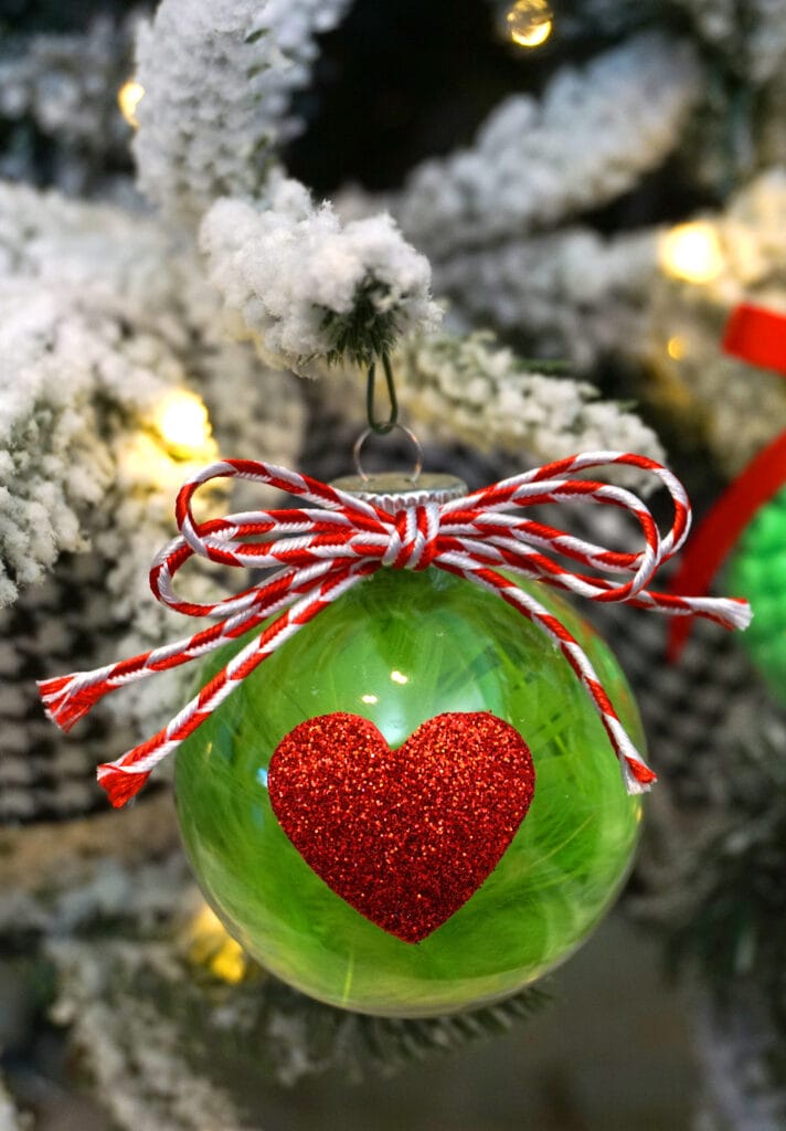 Heart Ornament for Christmas Tree