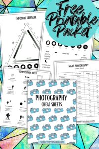 FREE PRINTABLE PHOTOGRAPHY CHEAT SHEET PACKET - Find a Free Printable