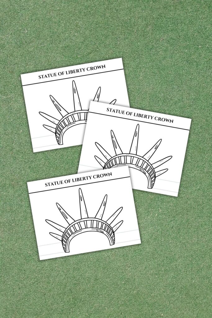 Crown of Liberty Color Sheet