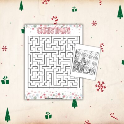 Christmas Game Printable for Kids